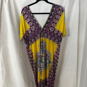 Bohemian Print Cover Up/Casual Dress